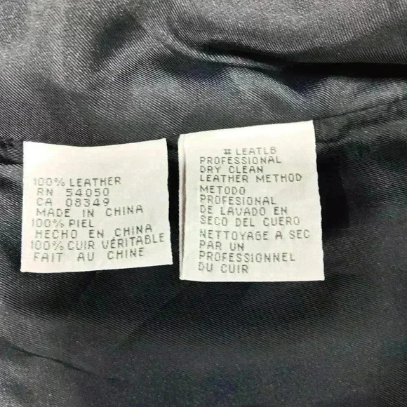 💯 Leather Full zip ladies fitted vest. Size s - Picture 5 of 5